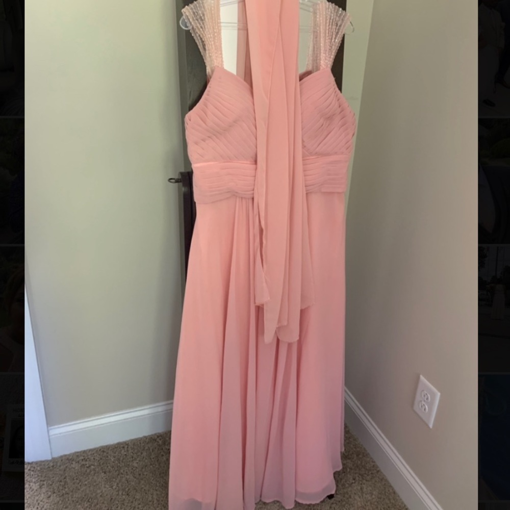Blush Bridesmaid Dress